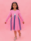 Rainbow Star Tulle Dress