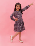 Crinkle Pleated Printed Jersey