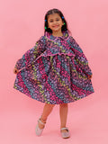 Printed Rainbow Leo Dress