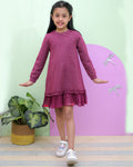Tunic With Pom Pom Mesh Frill