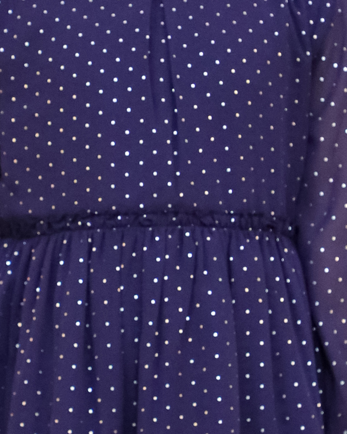 Silver Foil Printed Ggt Dress